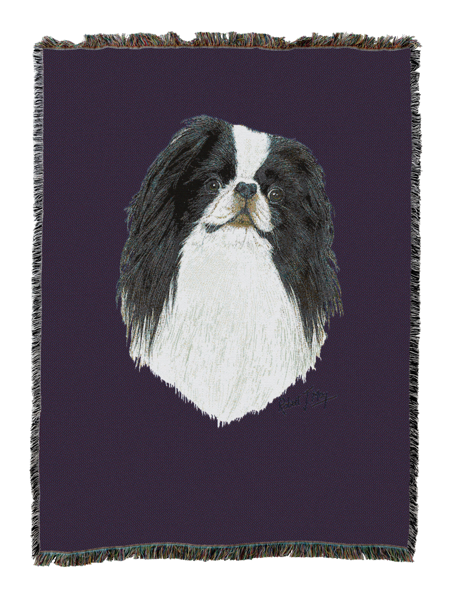 Japanese Chin Blanket Purple