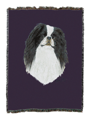 Japanese Chin Blanket Purple