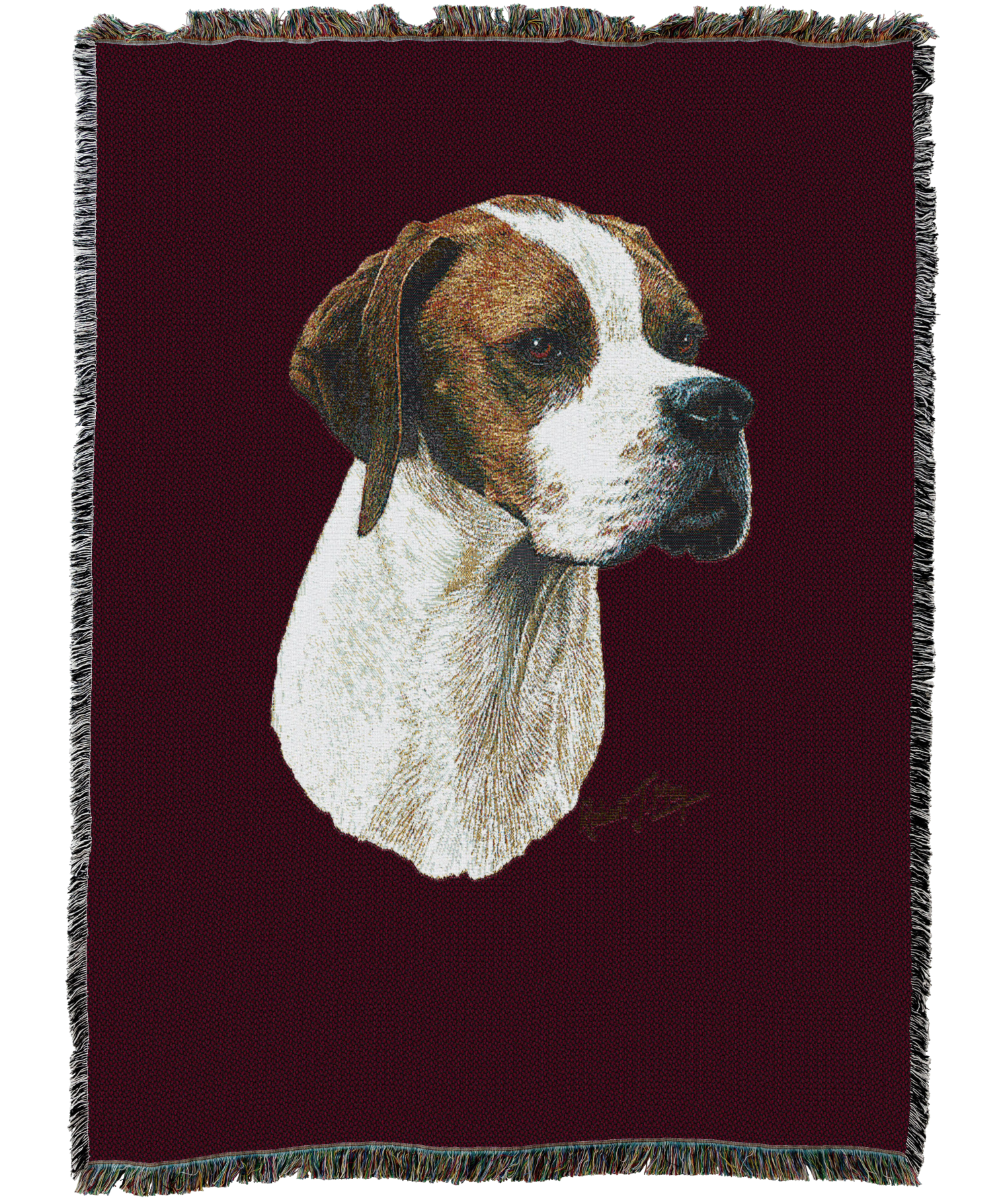 Pointer Blanket Red