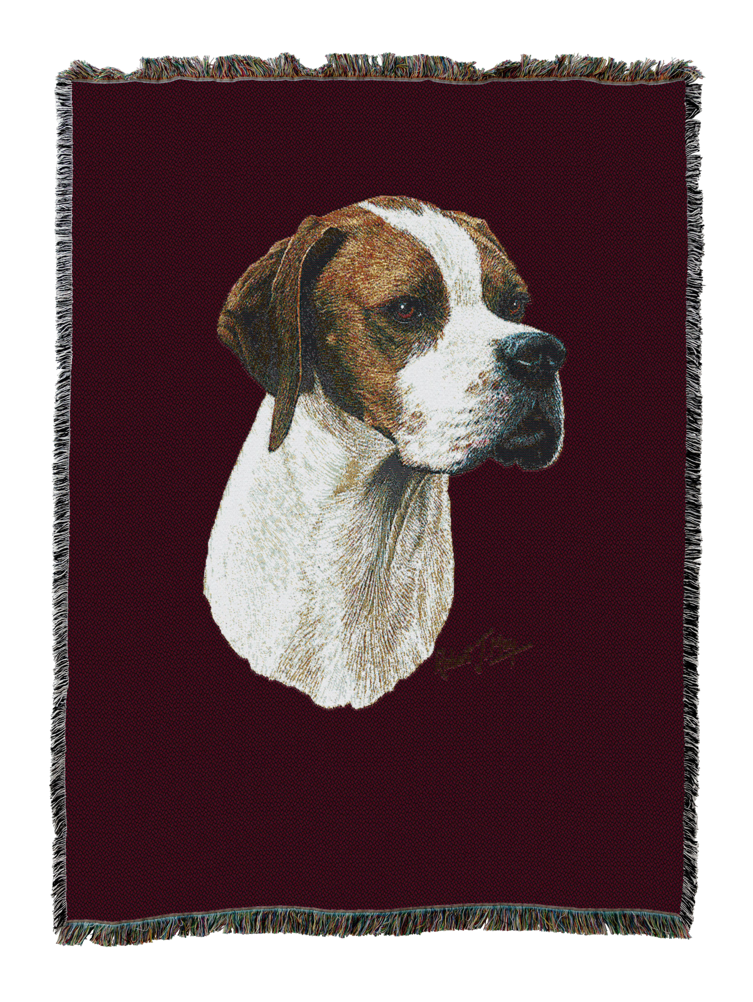 Pointer Blanket Red