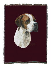 Pointer Blanket Red