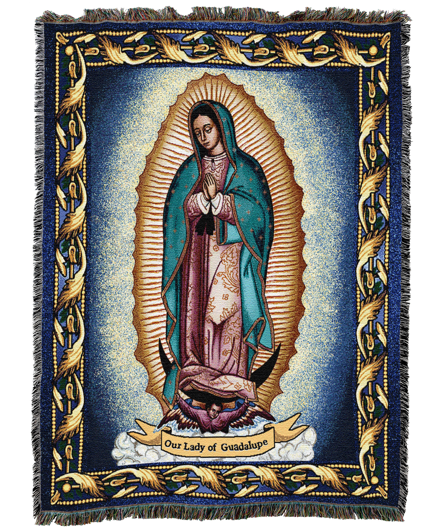 Our Lady Of Guadalupe Blanket