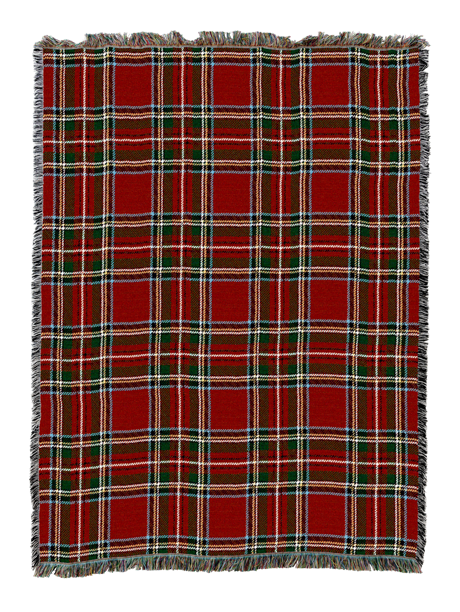 Stewart Royal Plaid Blanket
