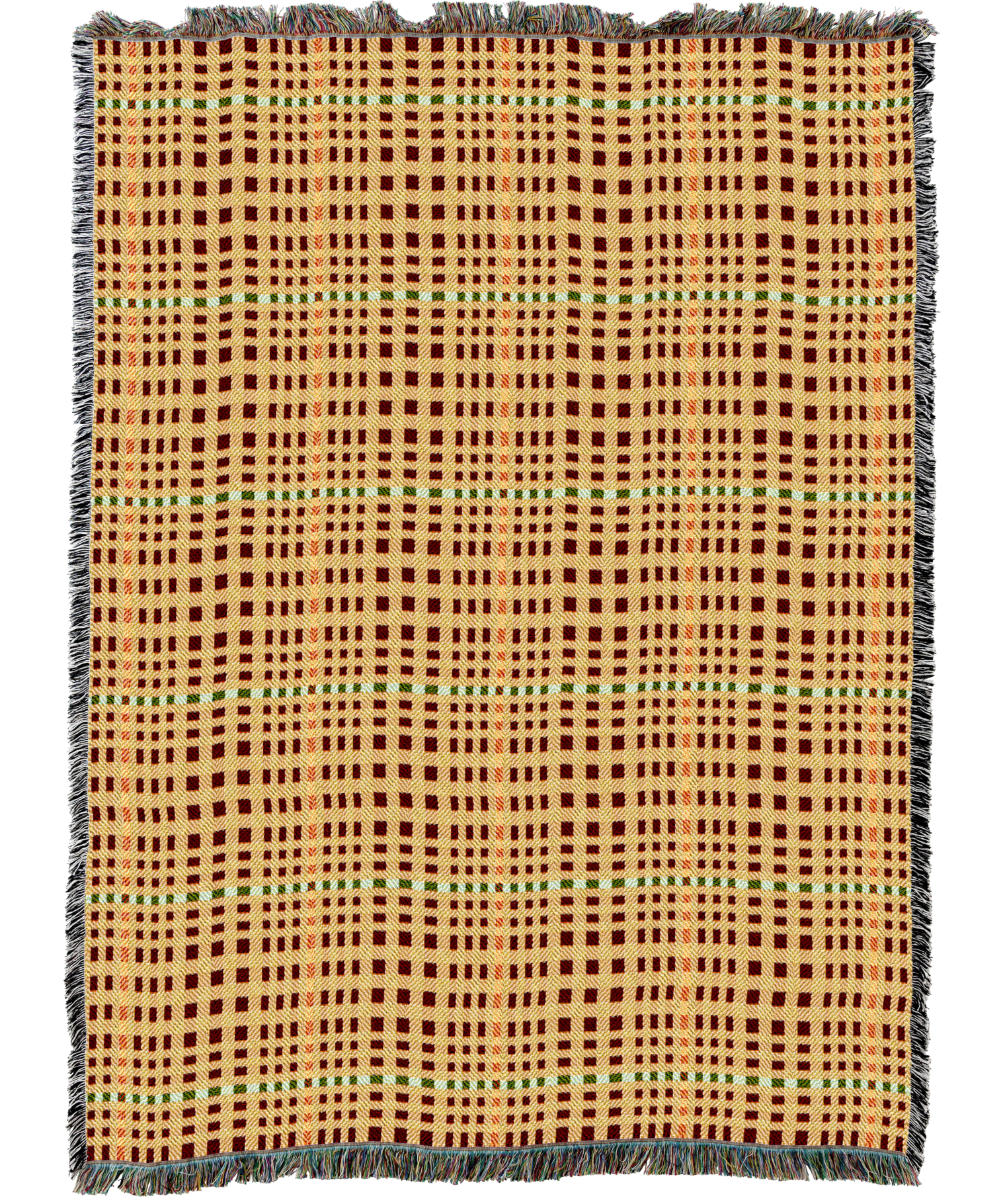 Herringbone Russet Blanket