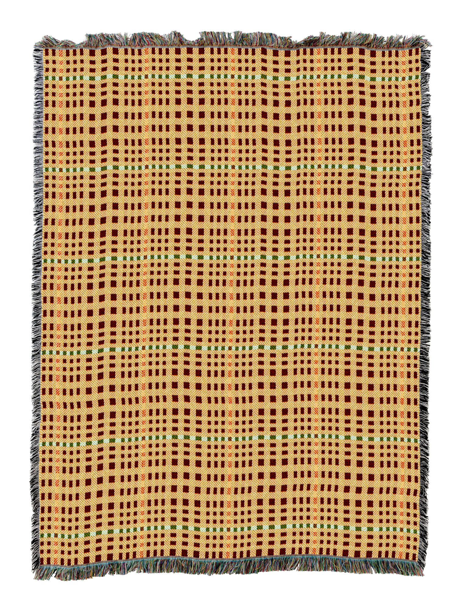 Herringbone Russet Blanket