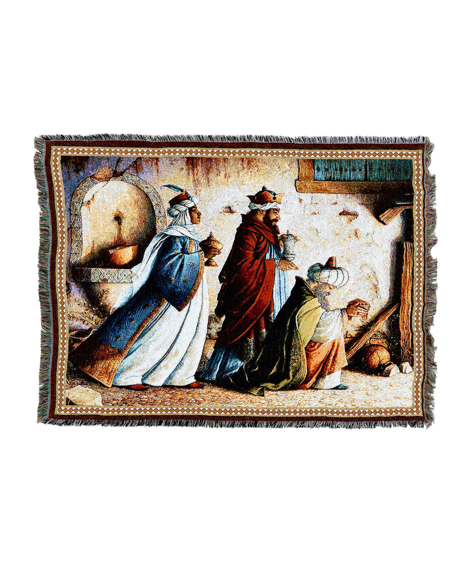 Three Kings Tapestry Blanket