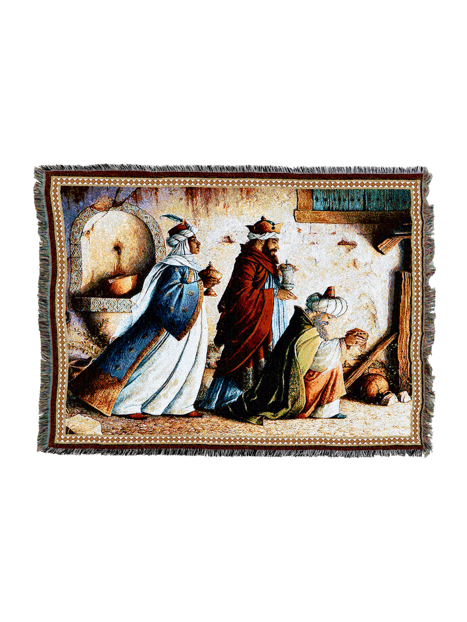 Three Kings Tapestry Blanket