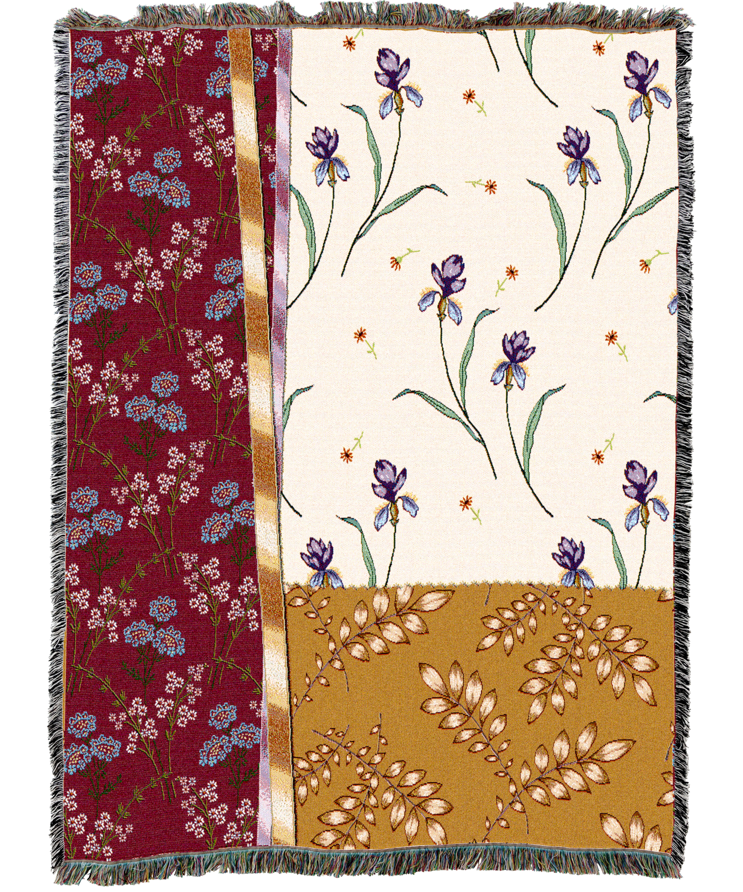 Botanical Swatches Cafe Blanket