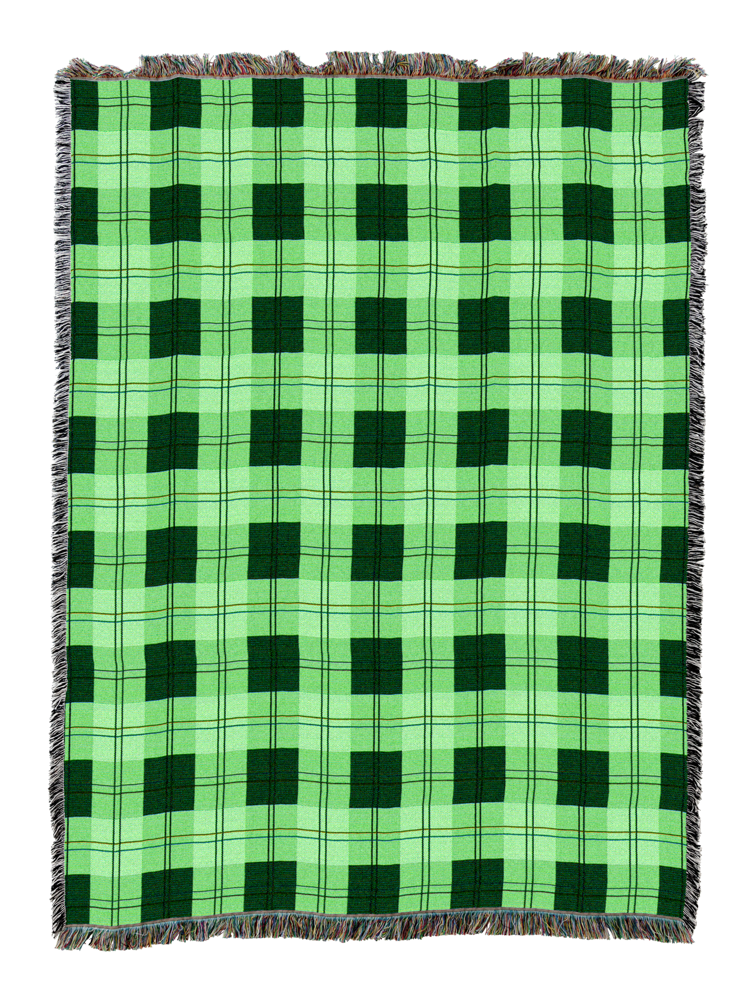 Gooseberry Plaid Blanket