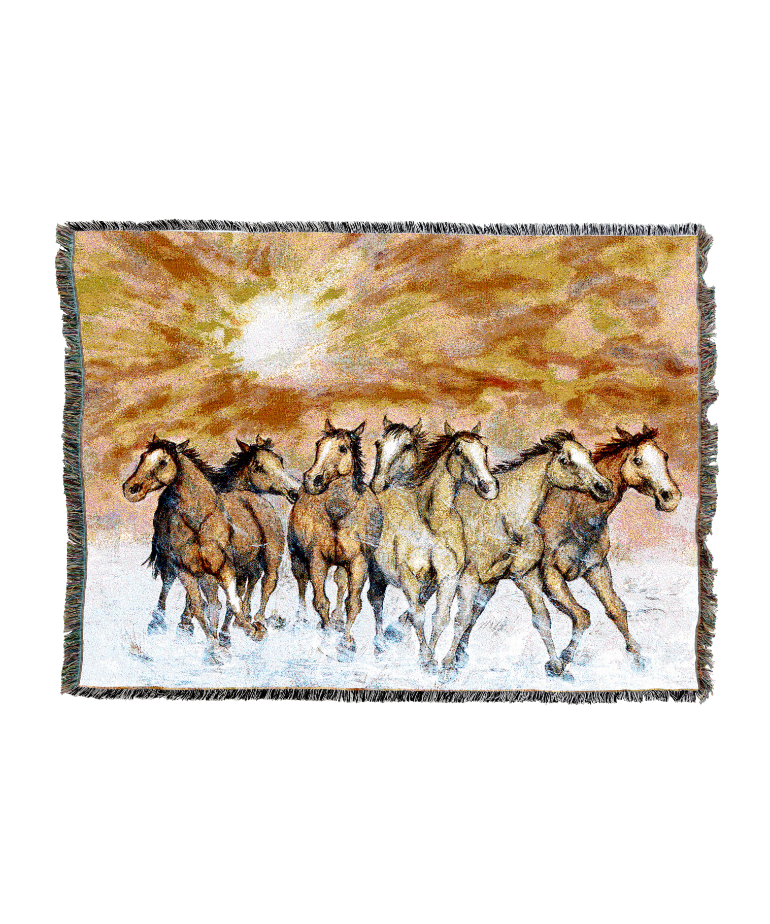Sunset Run Blanket