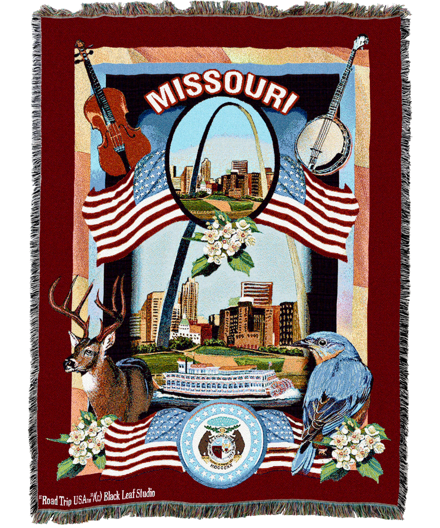 State Of Missouri Blanket