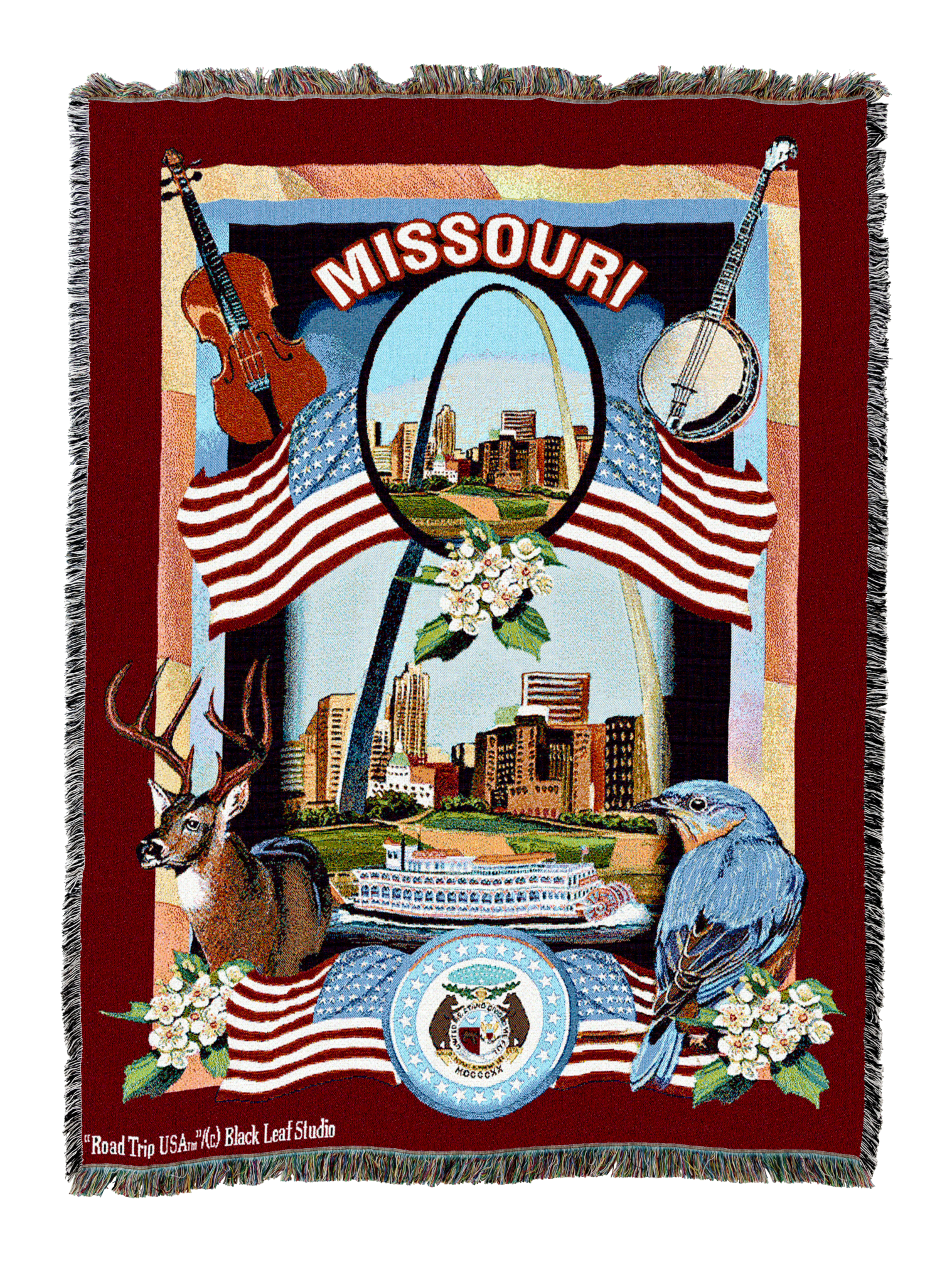 State Of Missouri Blanket