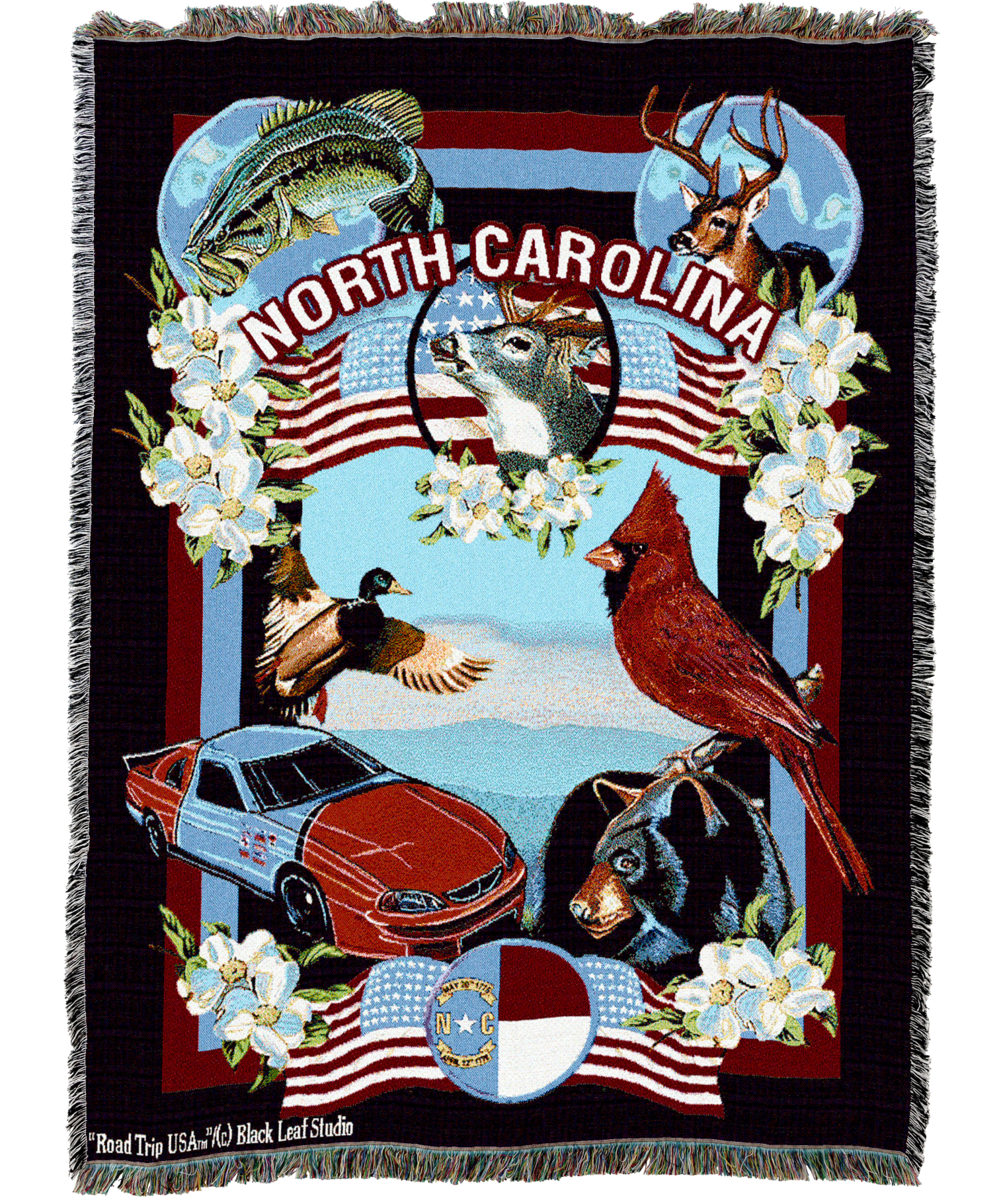 State Of North Carolina Blanket