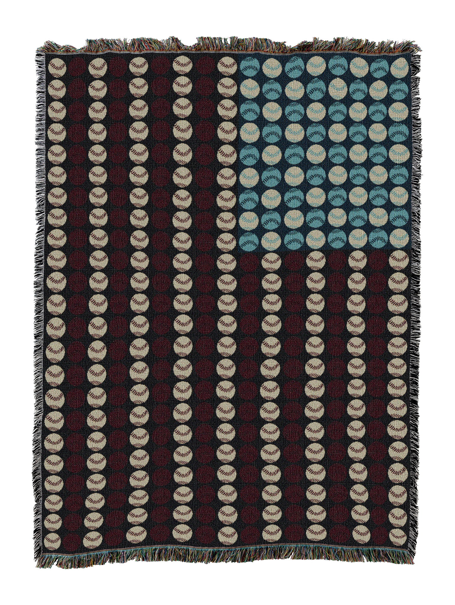 Baseball Flag Blanket – Pure Country Weavers