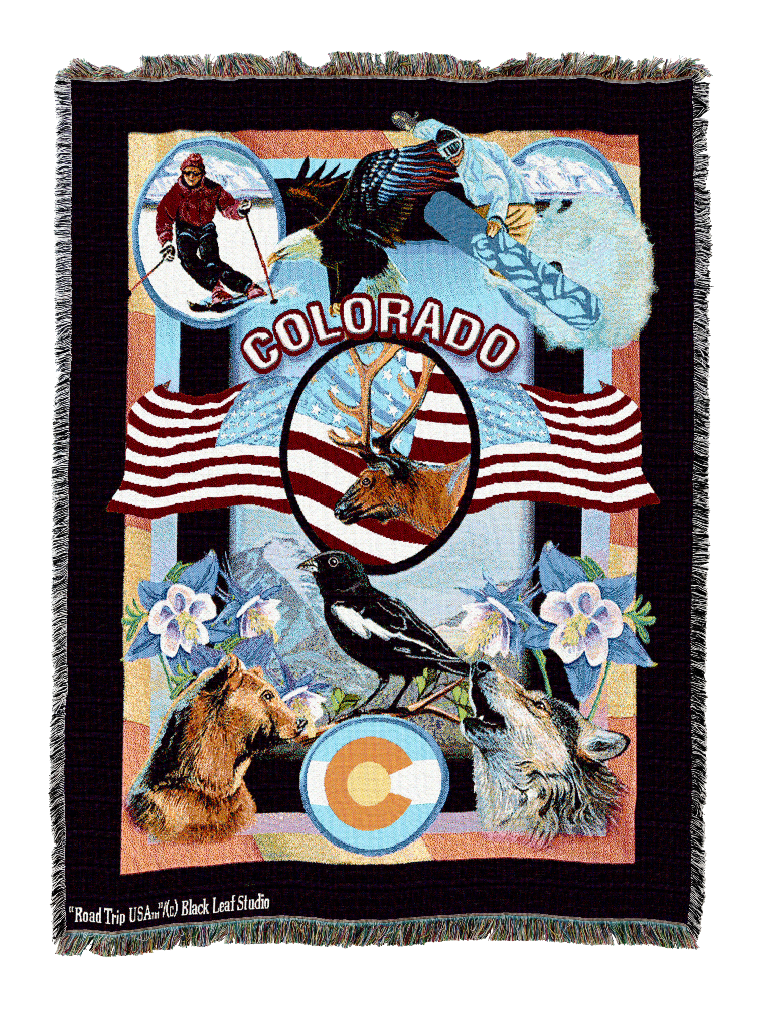 State Of Colorado Blanket