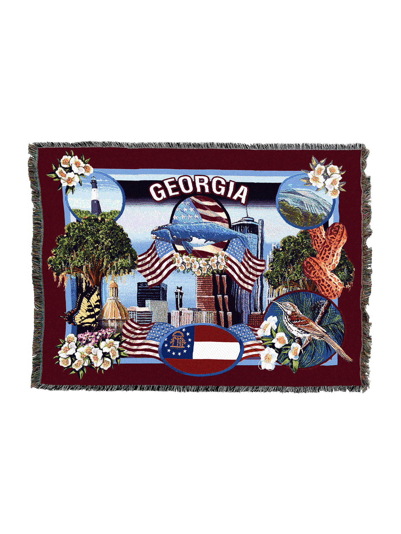 State Of Georgia Blanket