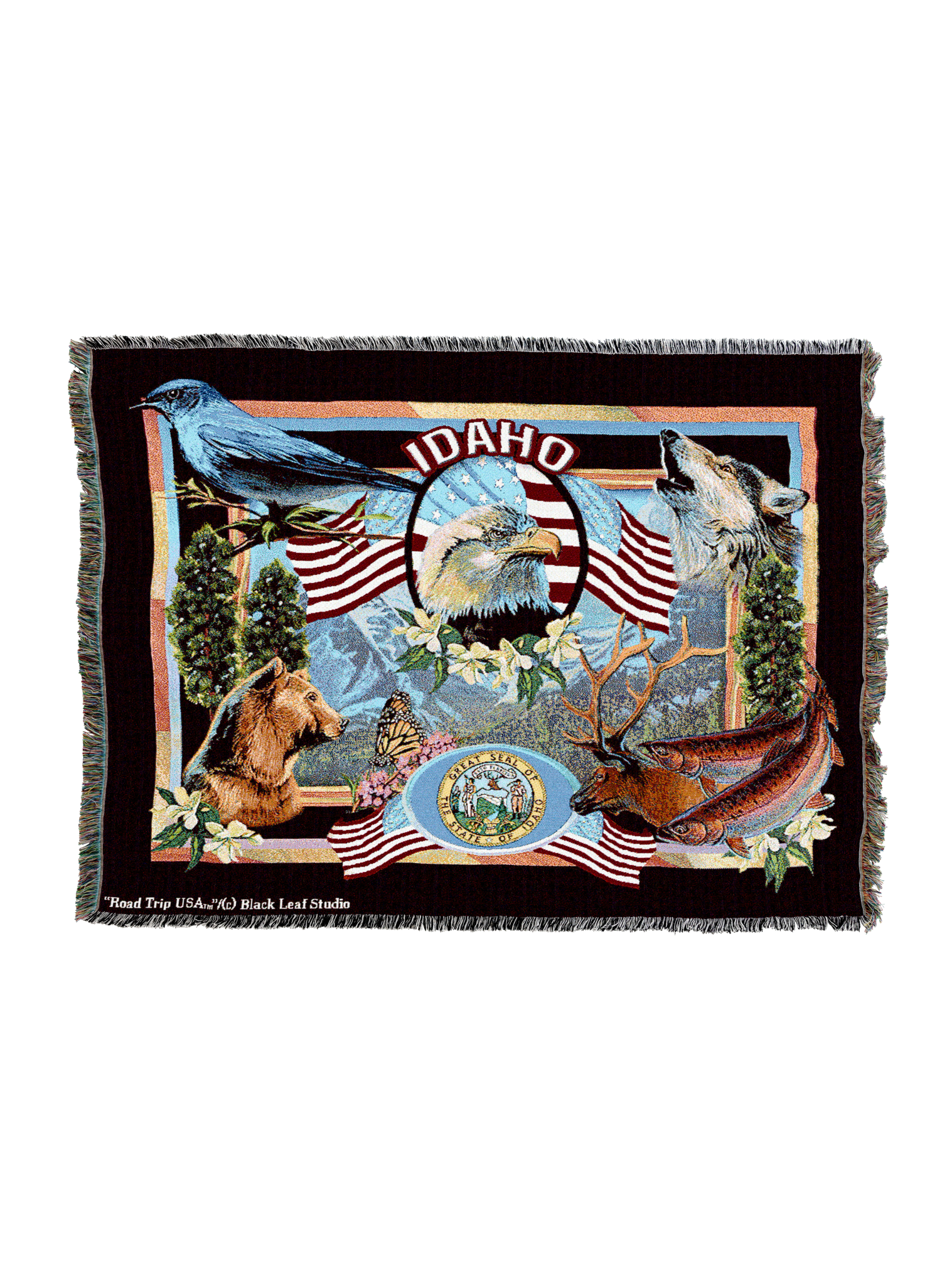State Of Idaho Blanket
