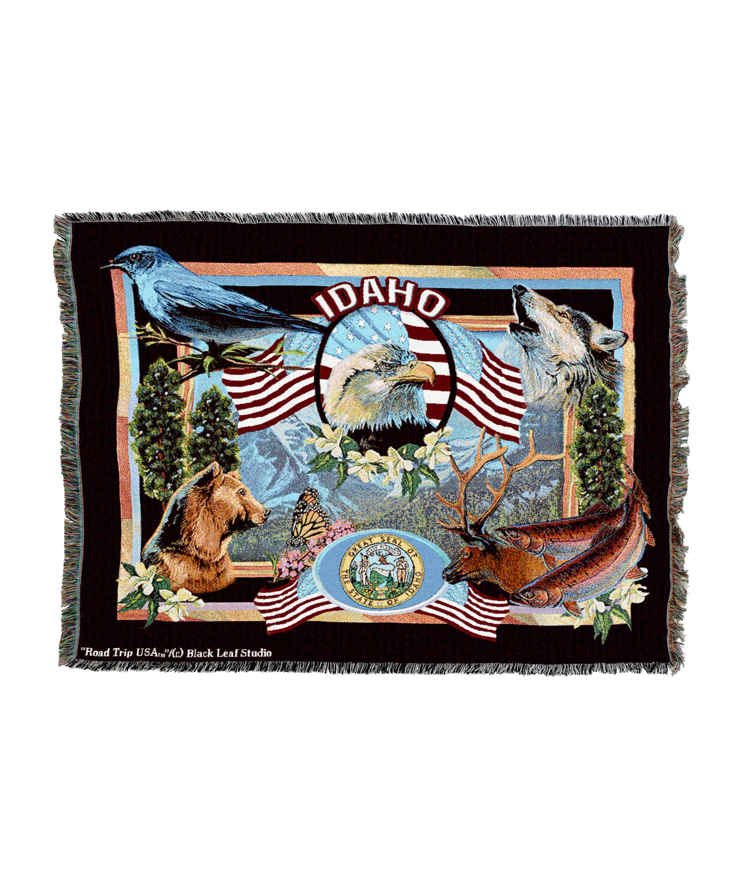 State Of Idaho Blanket