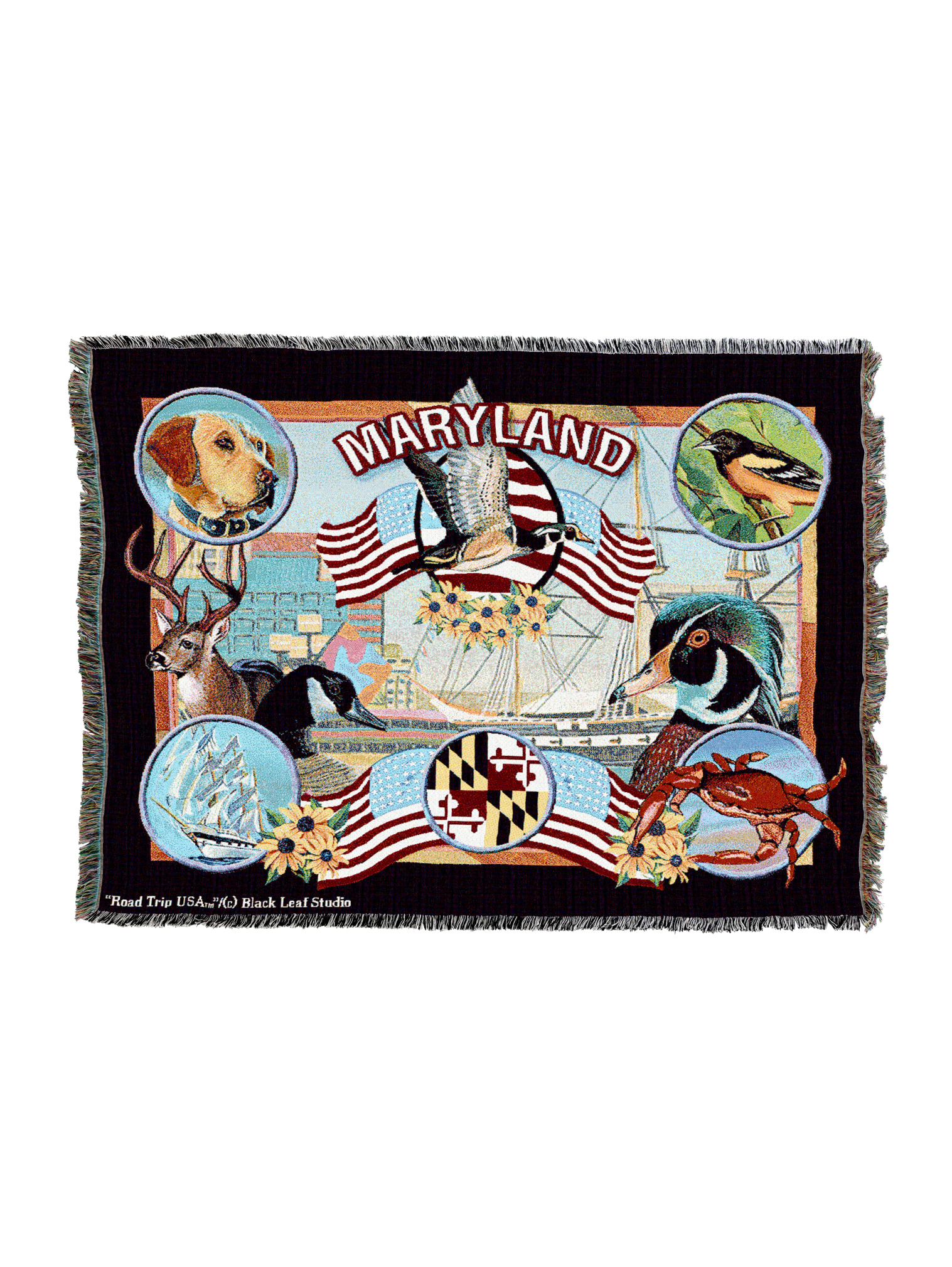 State Of Maryland Blanket