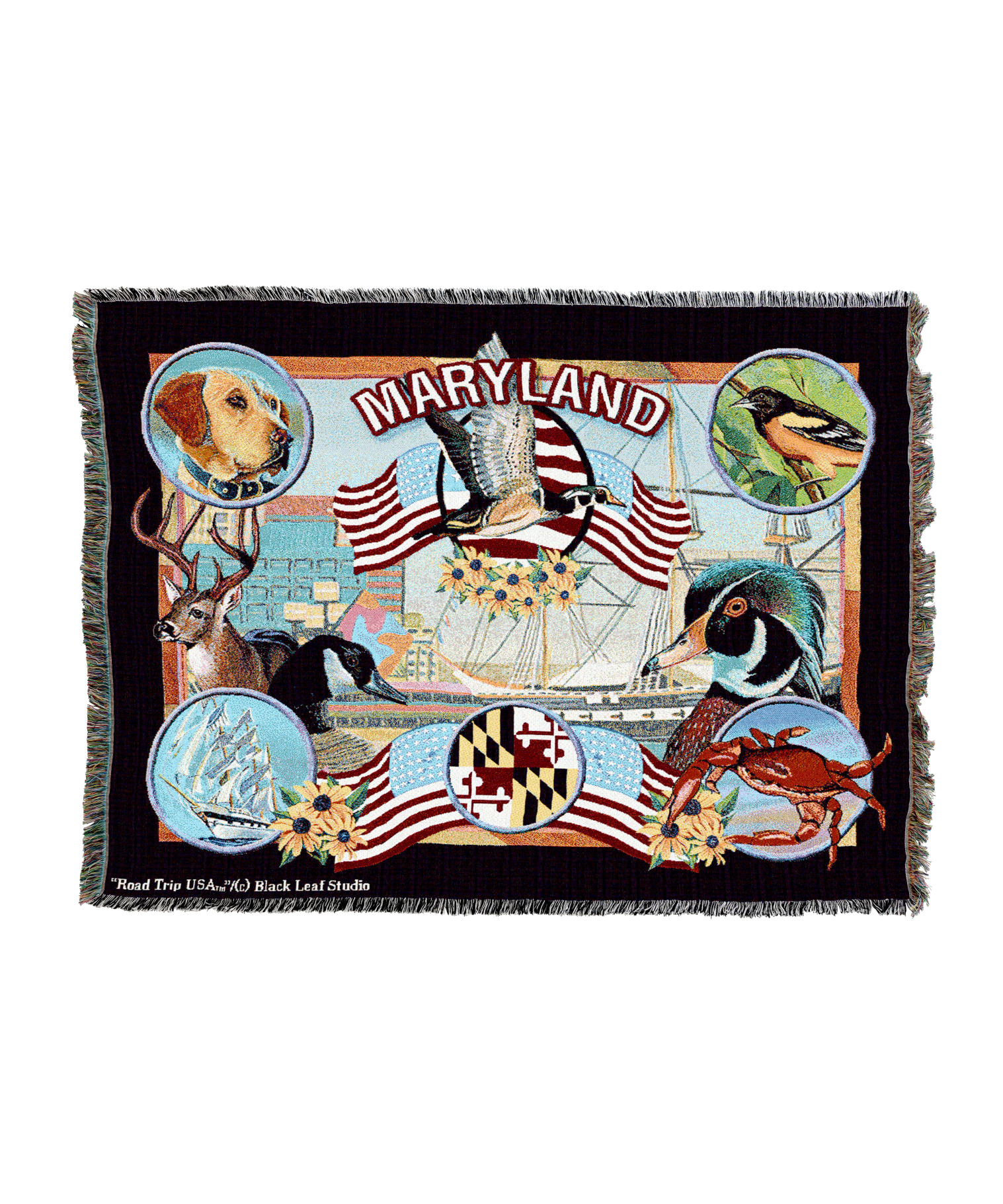 State Of Maryland Blanket