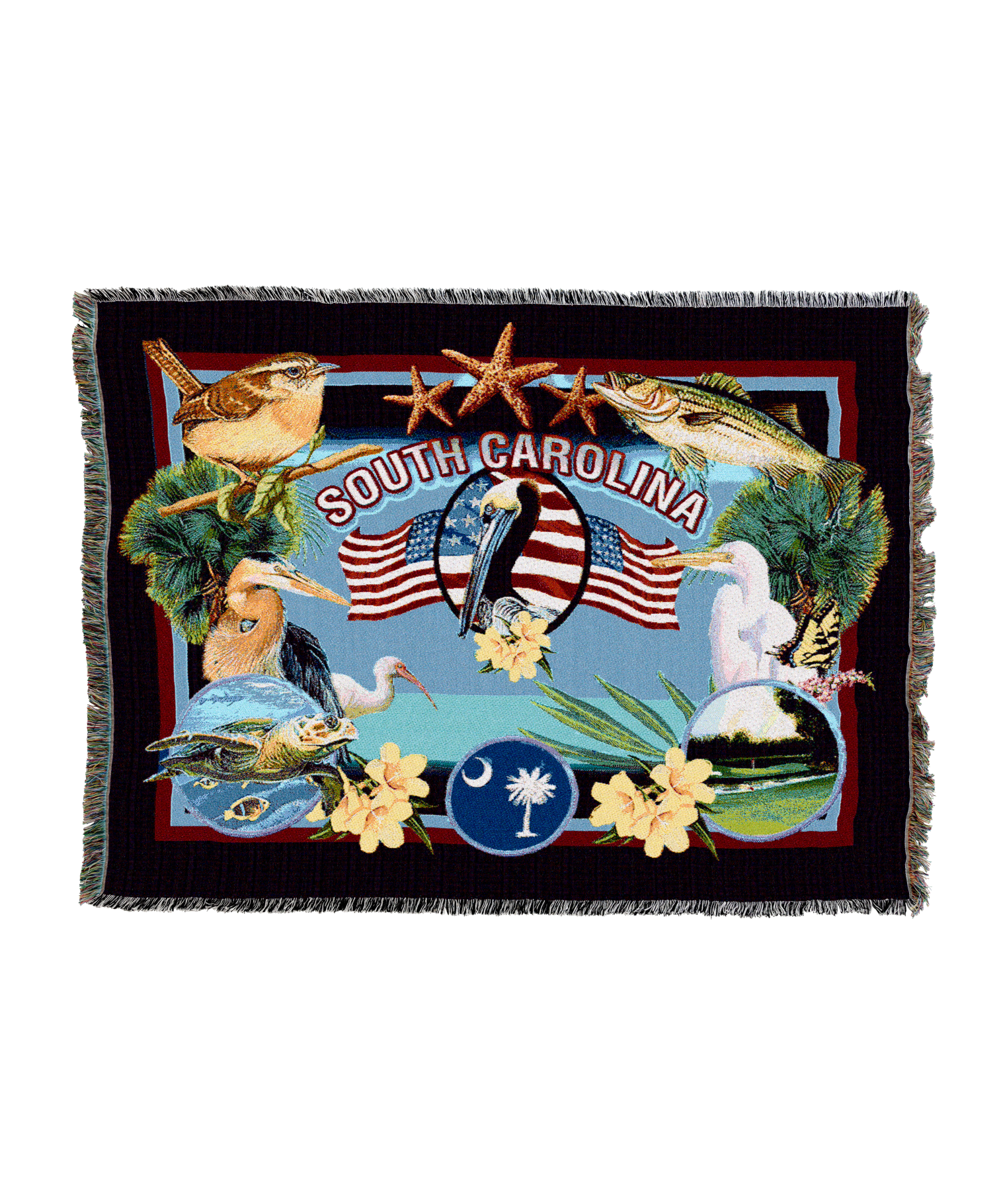 State Of South Carolina Blanket