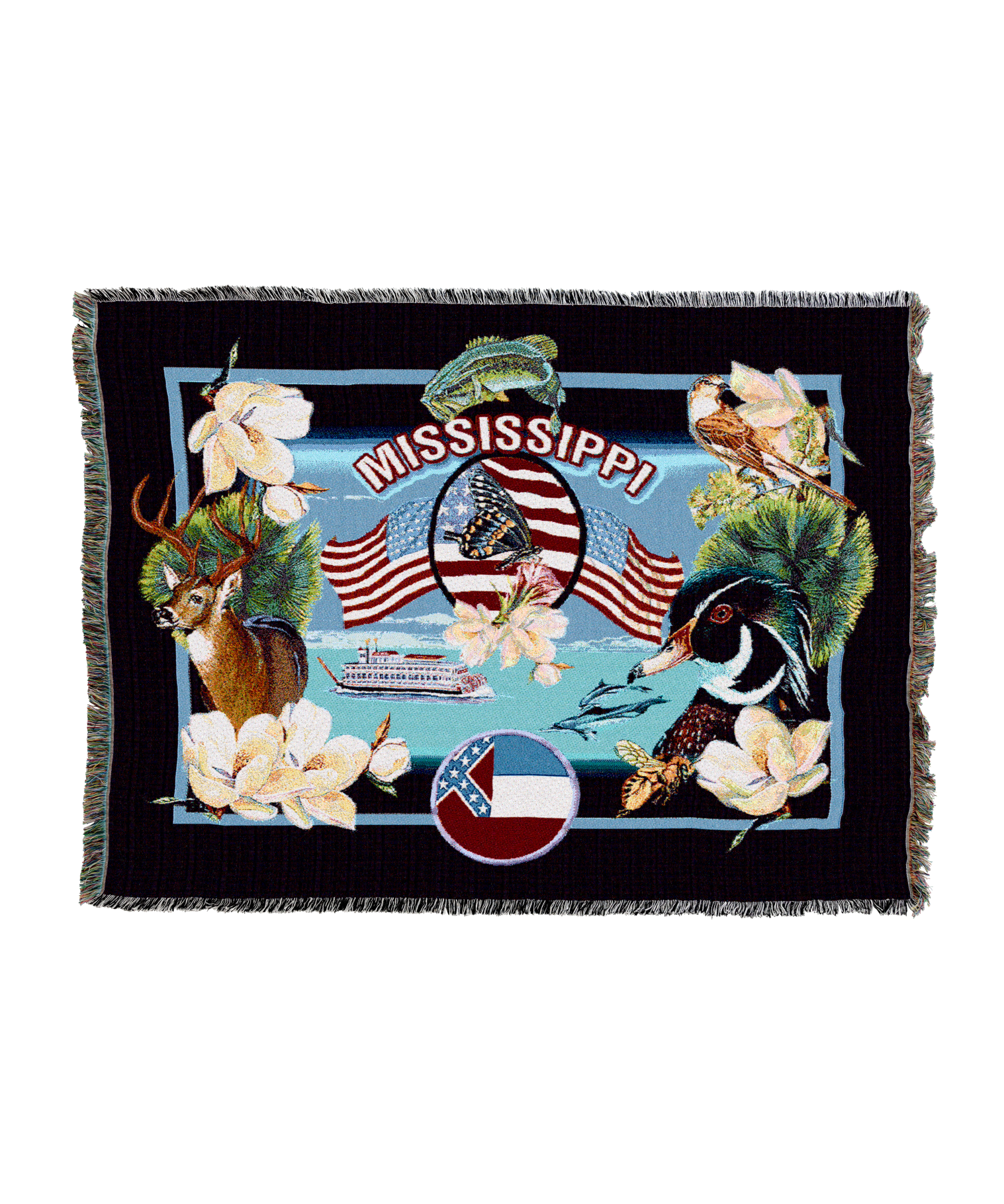 State Of Mississippi Blanket