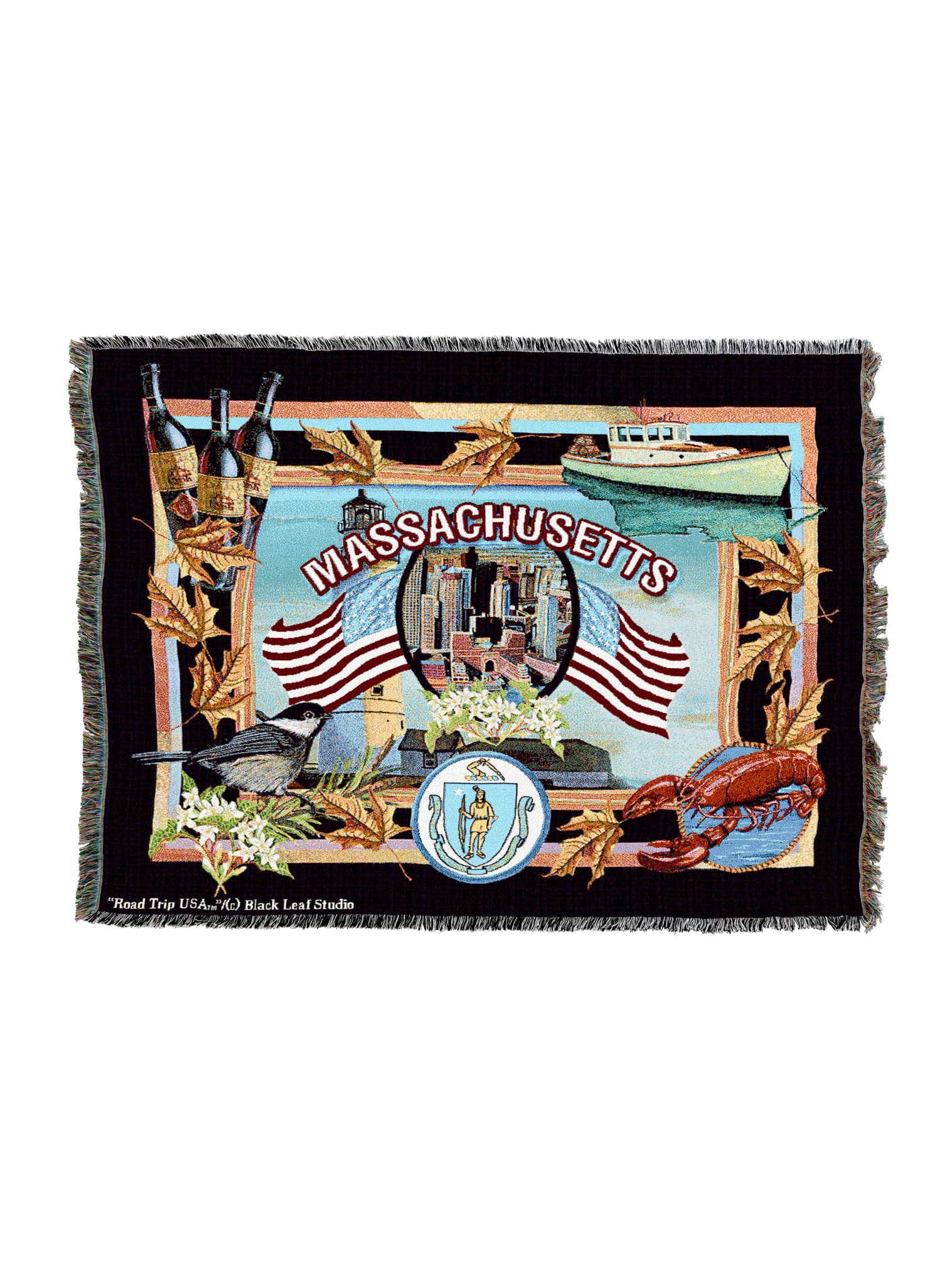 State Of Massachusetts Blanket