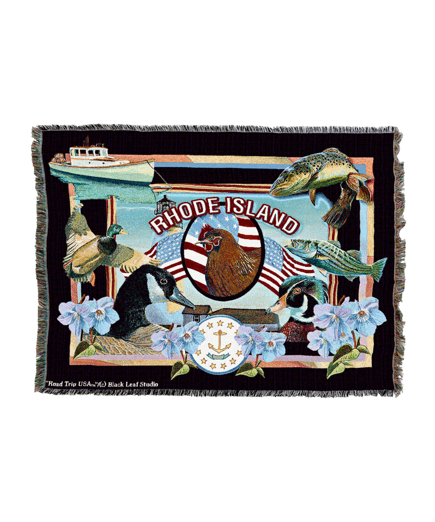 State Of Rhode Island Blanket