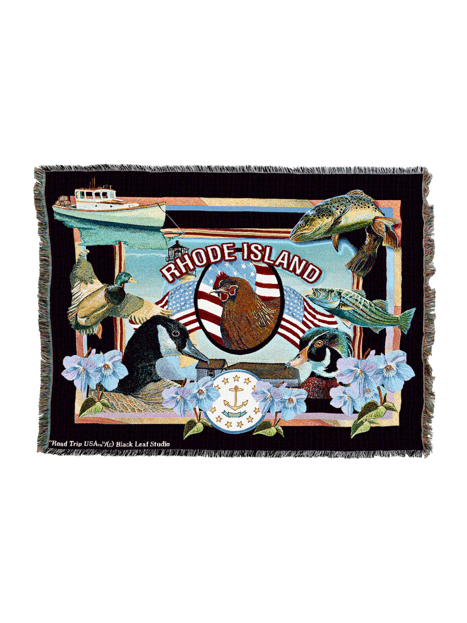 State Of Rhode Island Blanket