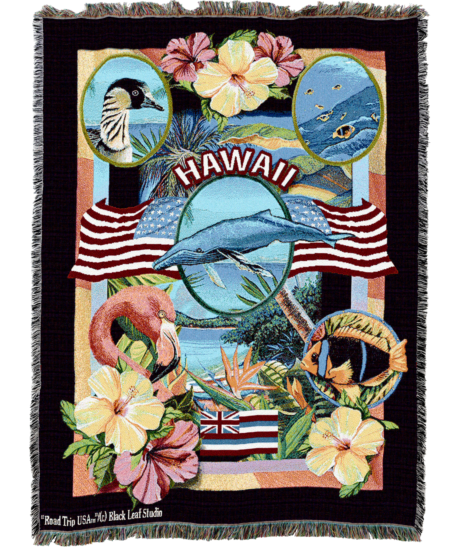 State Of Hawaii Blanket