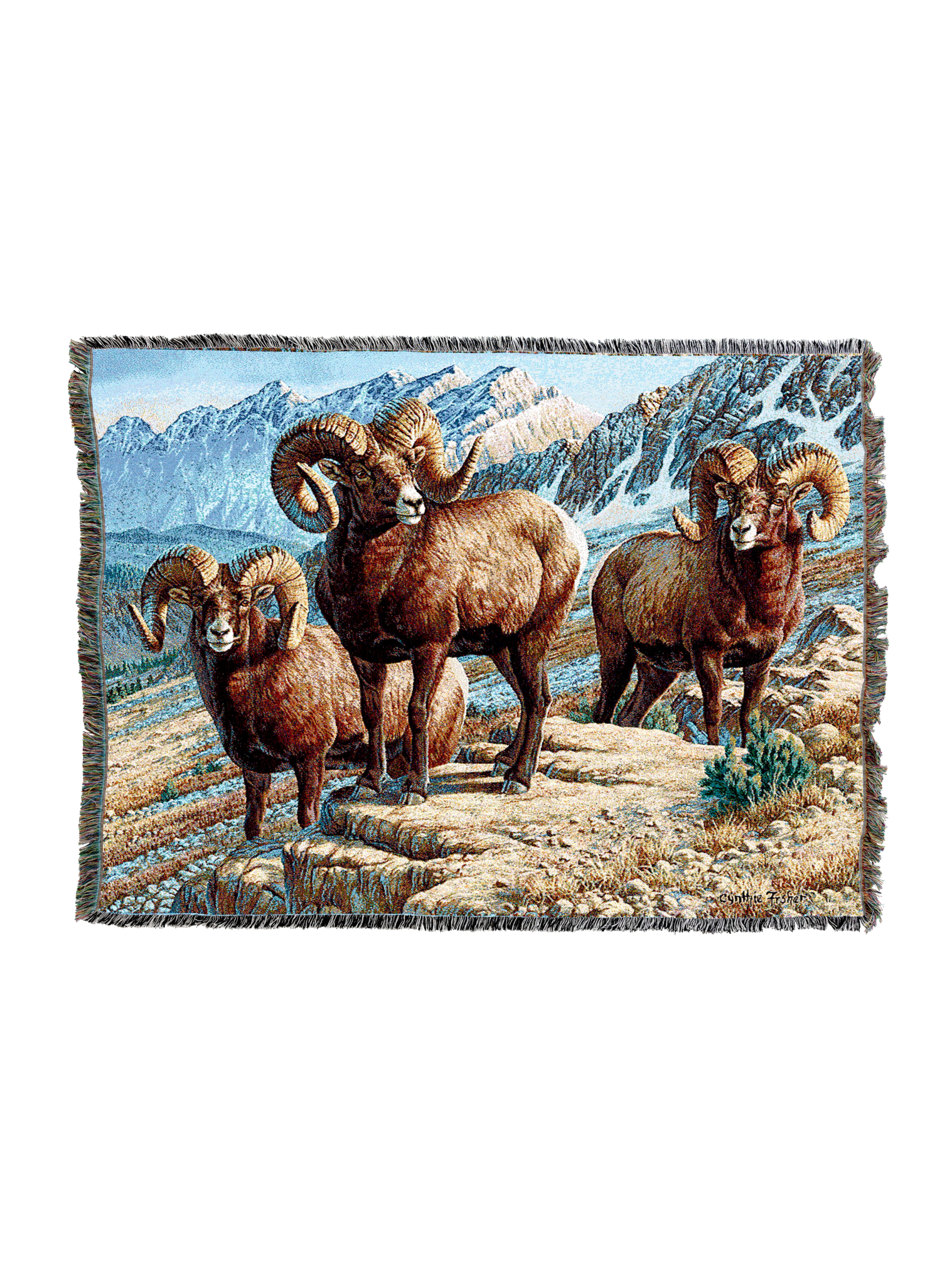 Mountain Monarchs Blanket