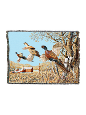 High Field Flush Pheasant Hunting  Blanket