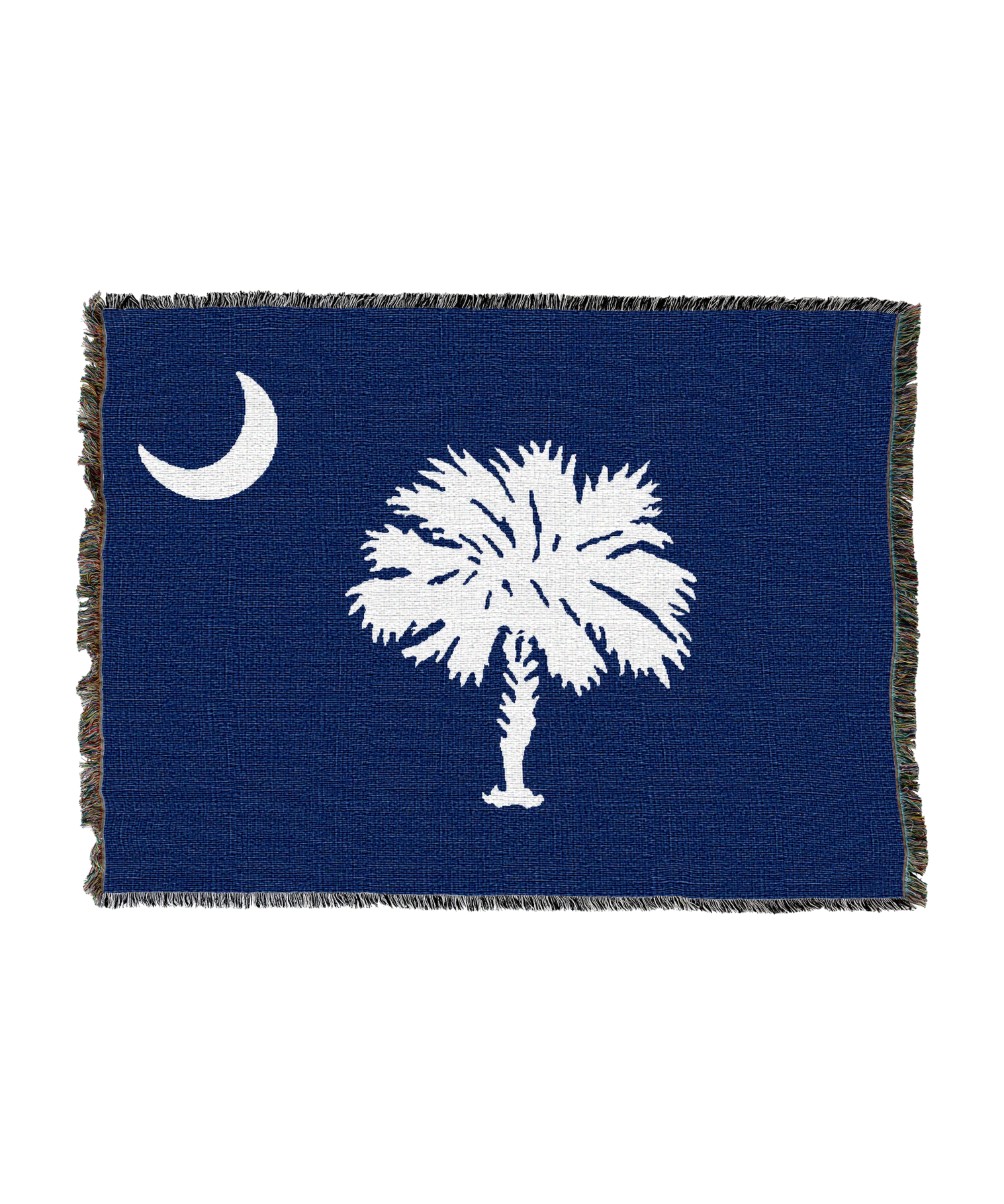 South Carolina State Palmetto Moon Blue Flag Stadium Blanket