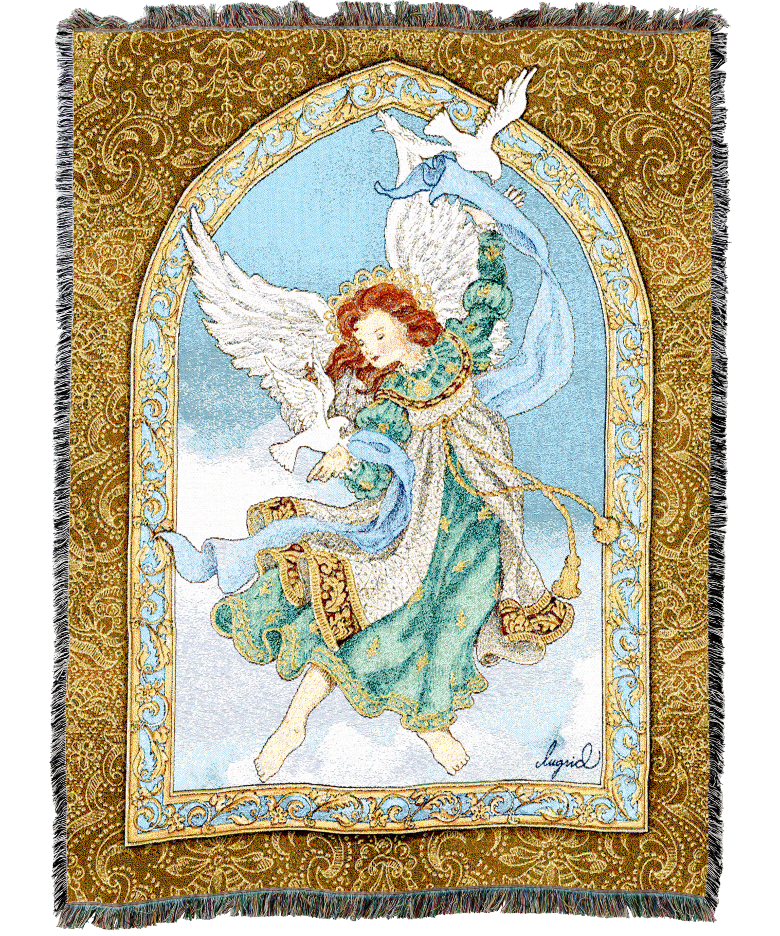 Peaceful Angel Blanket