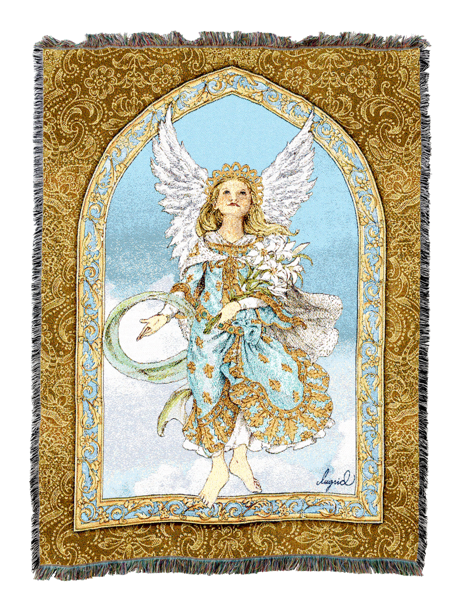 Mint Angel Blanket