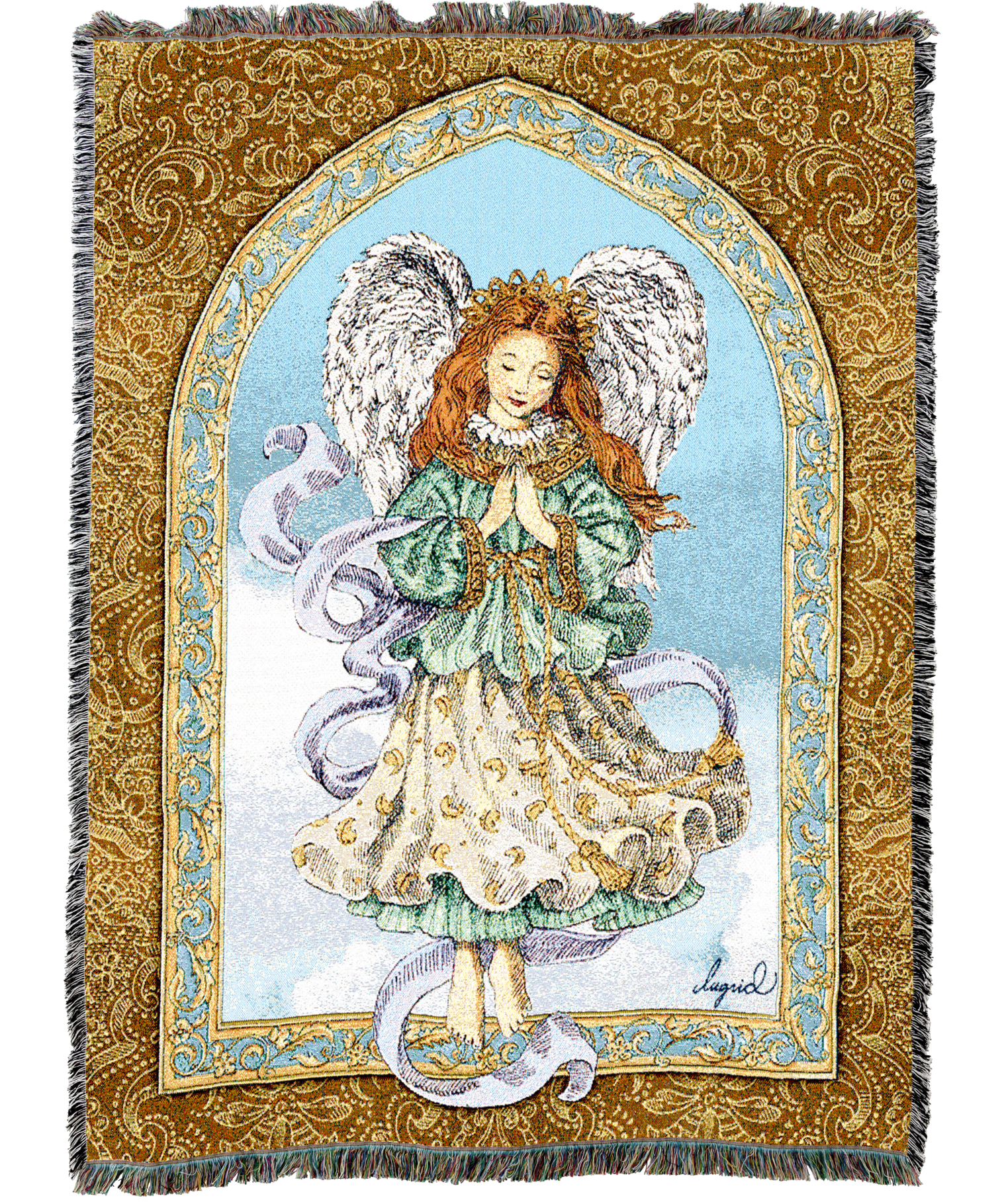 Angel in Prayer Blanket