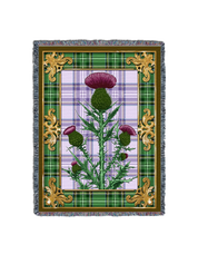 Flowering Thistle Blanket
