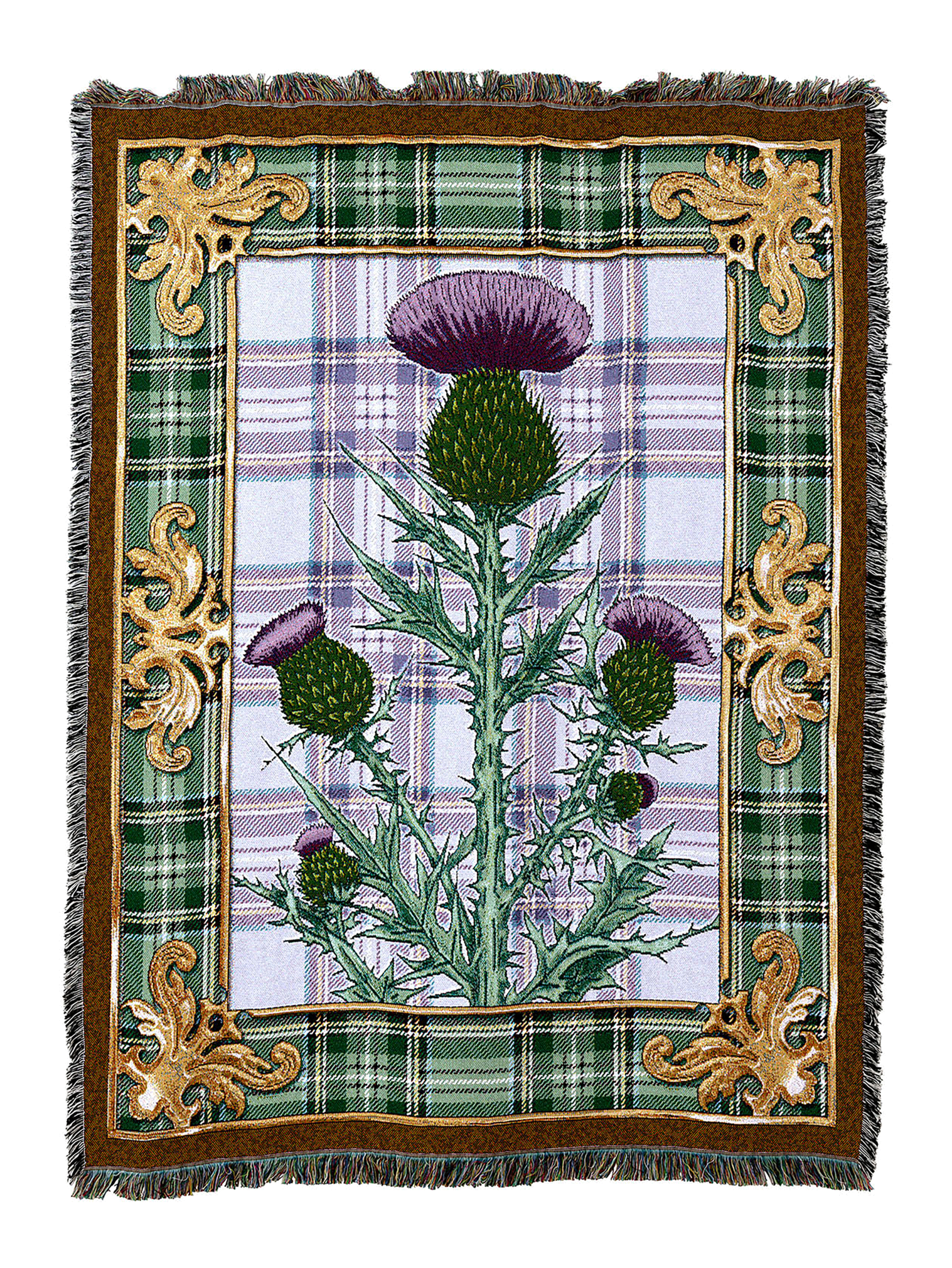 Flowering Thistle Blanket