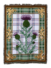 Flowering Thistle Blanket