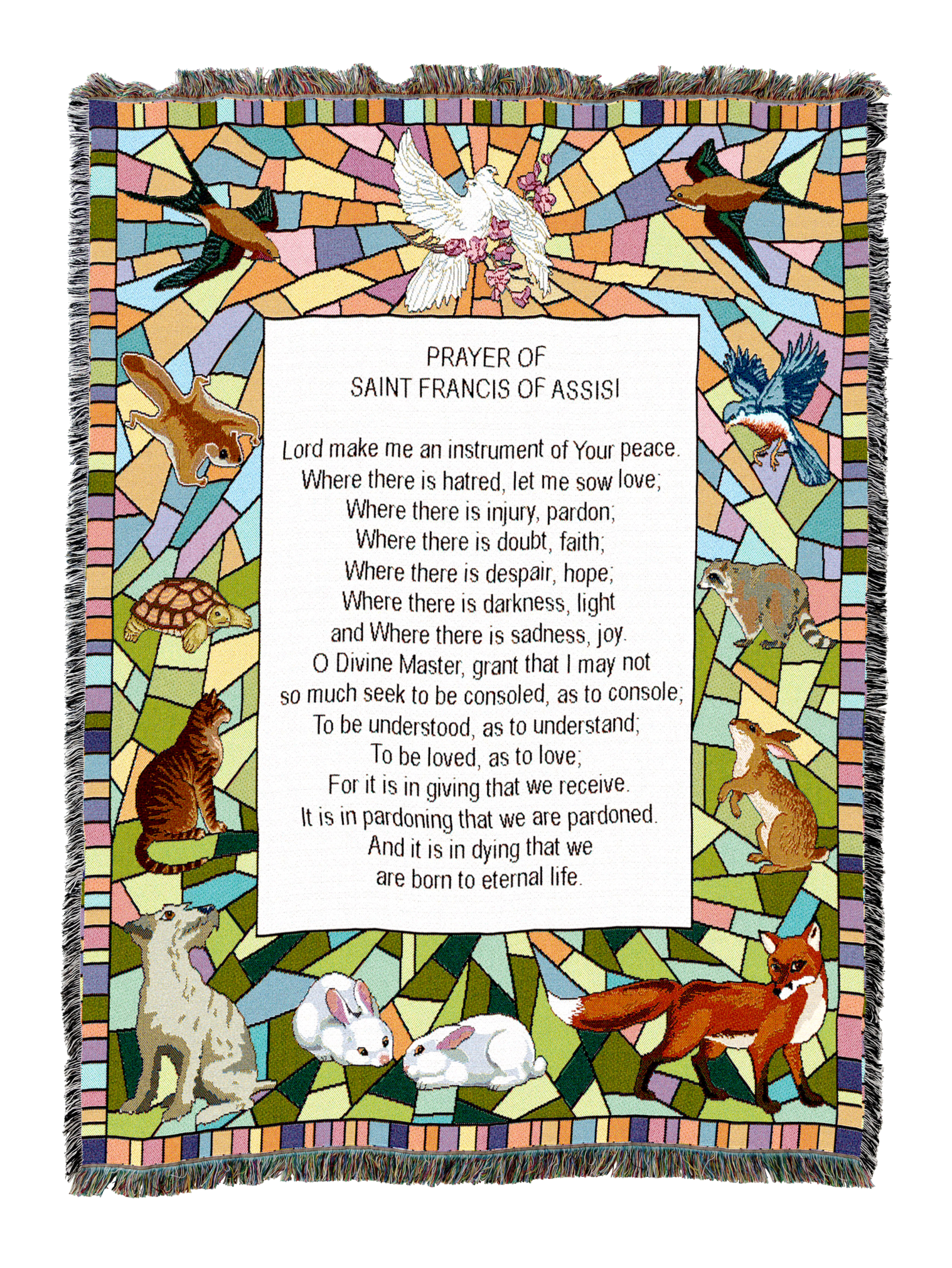 St Francis of Assisi Blanket XL