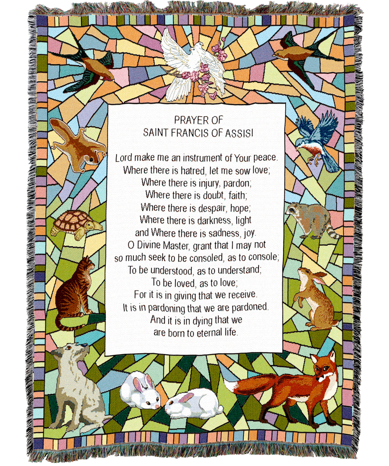 St Francis of Assisi Blanket