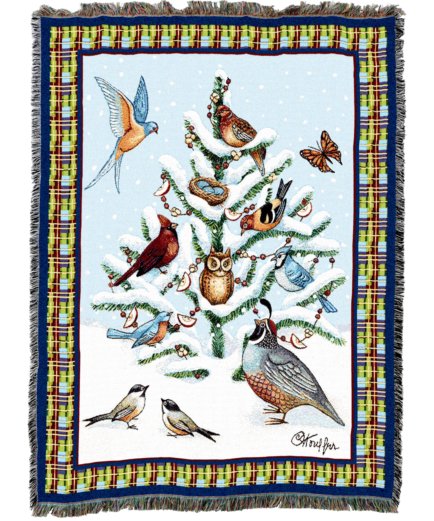 Bird Haven Blanket