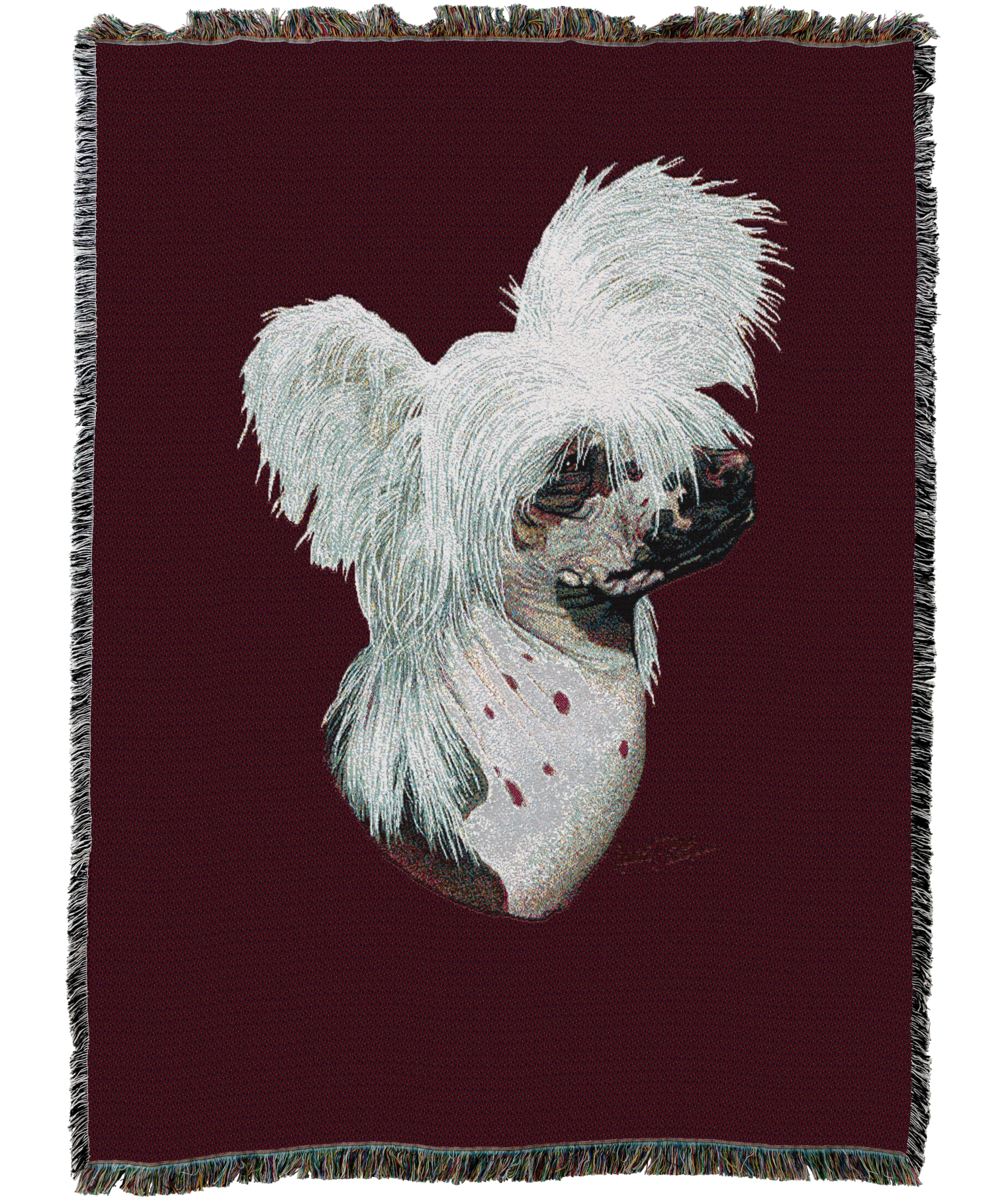 Chinese Crested Dog Blanket