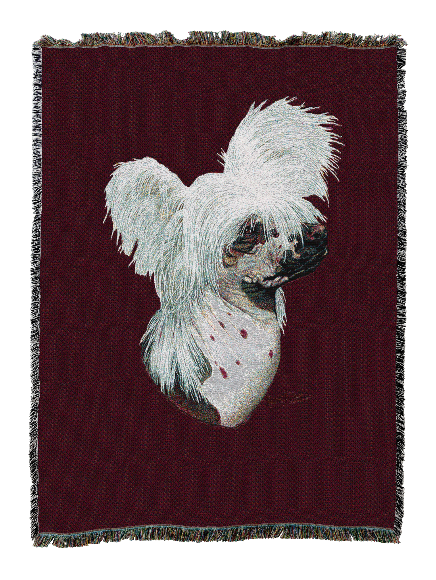 Chinese Crested Dog Blanket