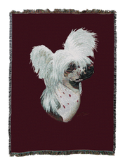 Chinese Crested Dog Blanket