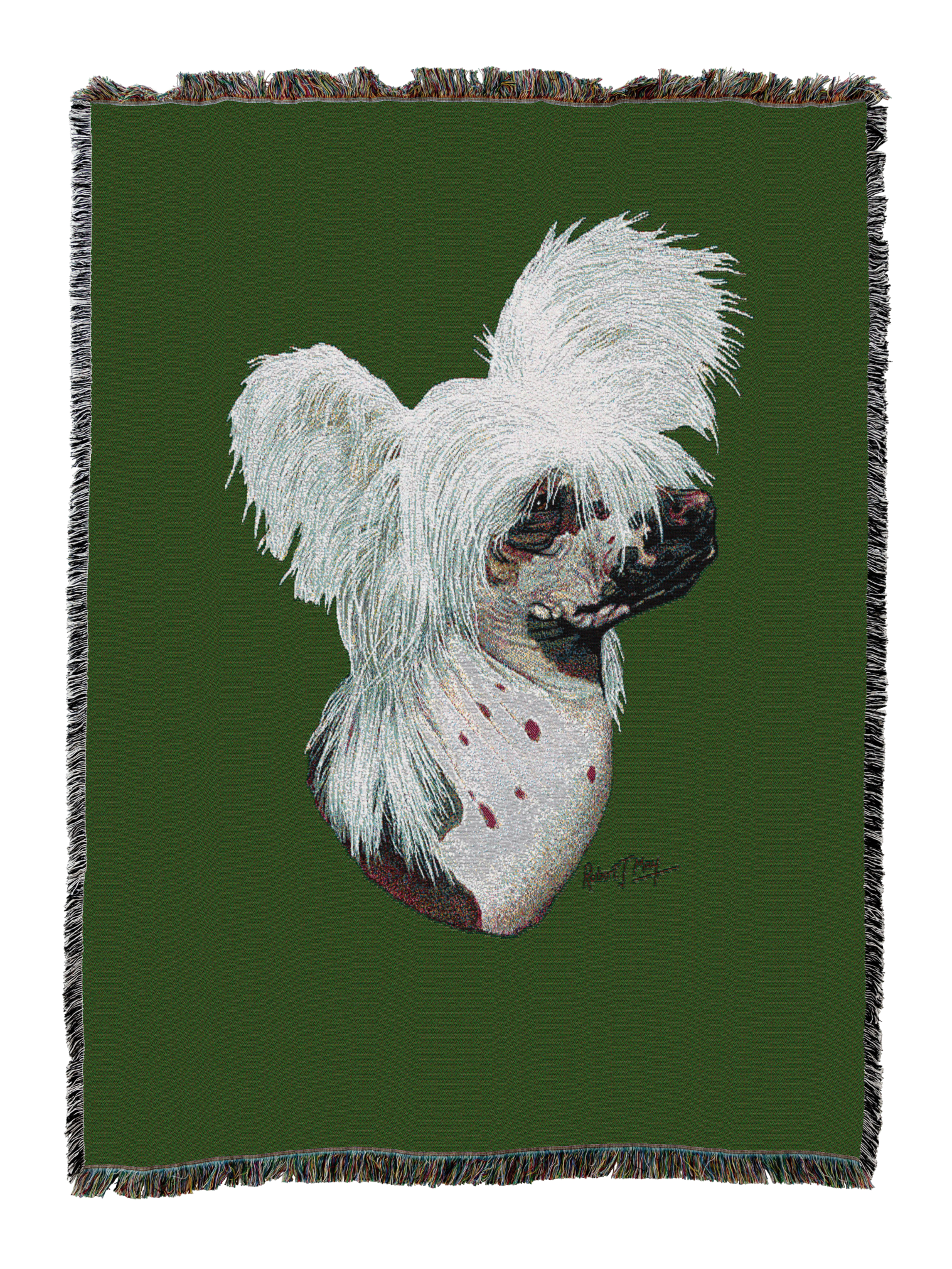 Chinese Crested Dog Blanket