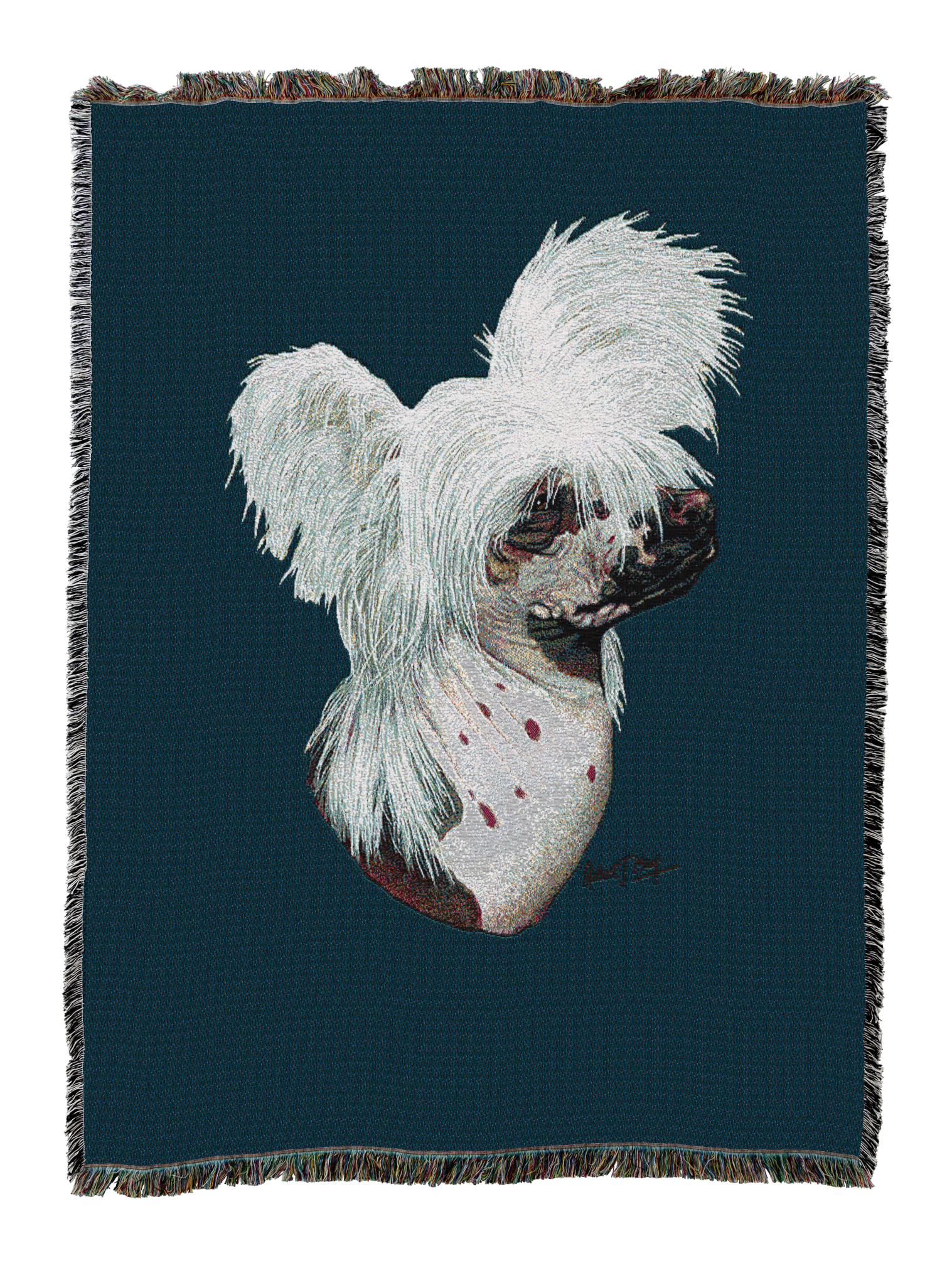 Chinese Crested Dog Blanket