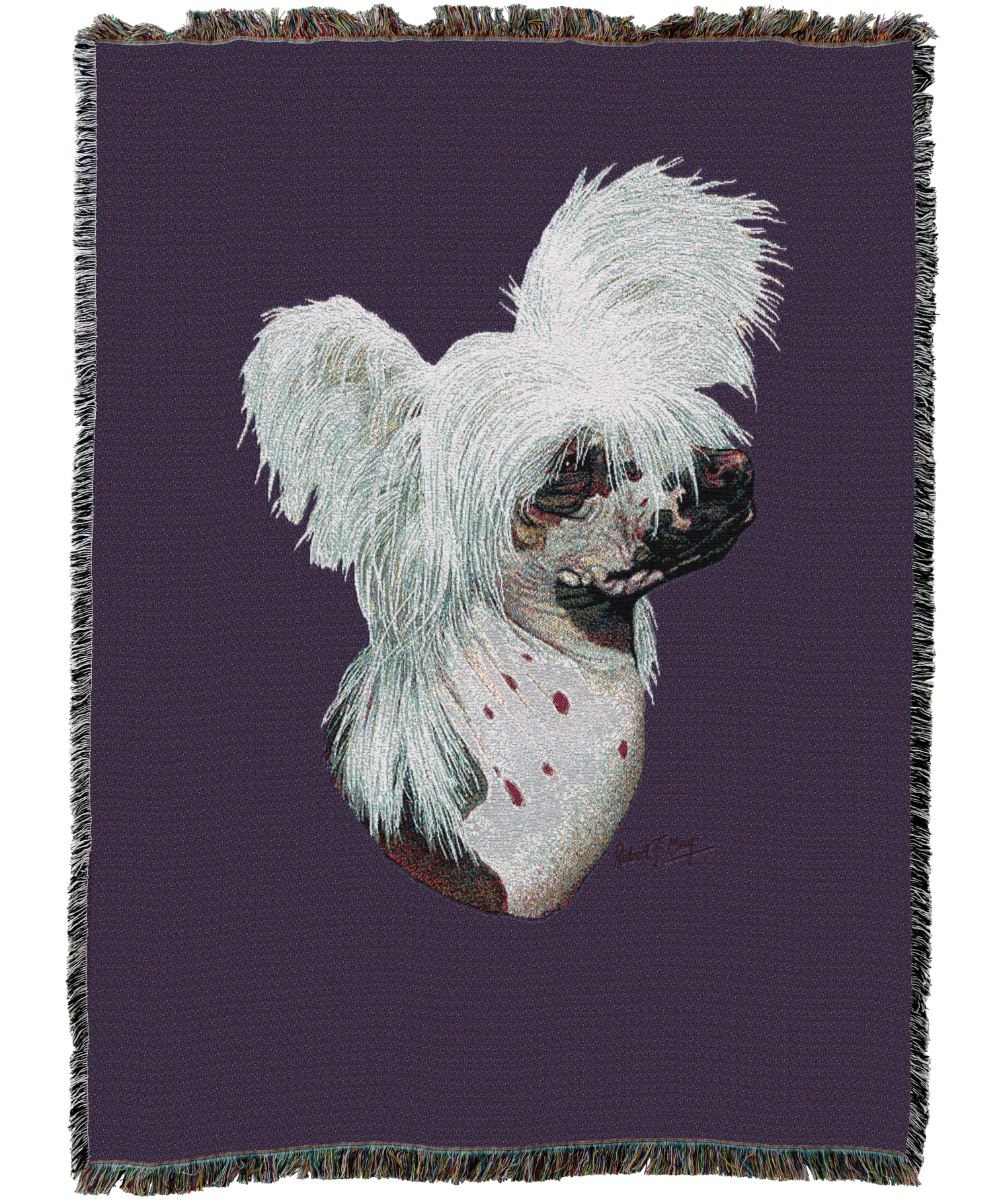 Chinese Crested Dog Blanket
