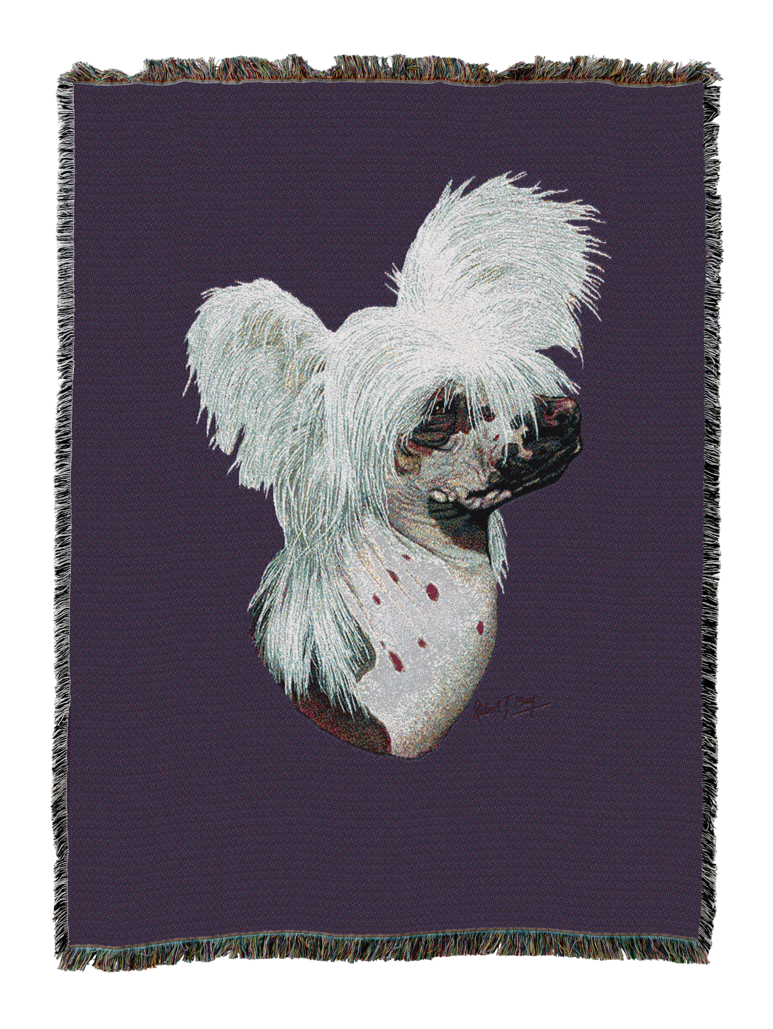 Chinese Crested Dog Blanket