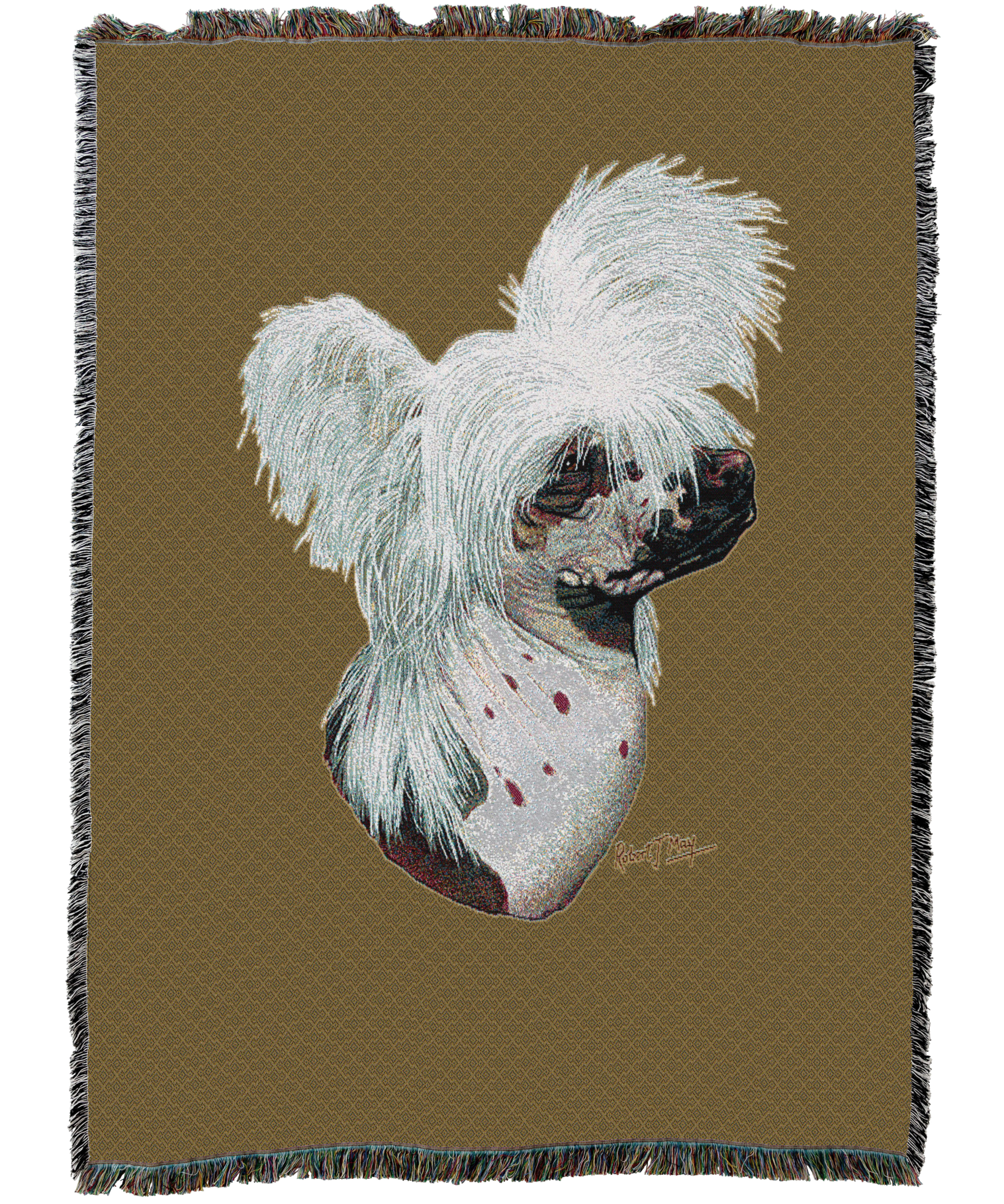 Chinese Crested Dog Blanket